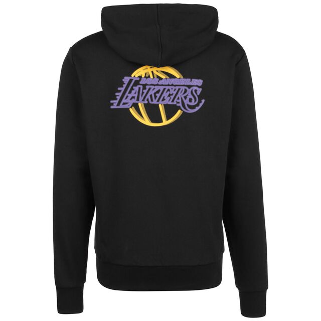 NBA Los Angeles Lakers Neon Kapuzenpullover Herren, schwarz / gelb, hi-res image number 1