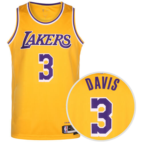 NBA Los Angeles Lakers Anthony Davies Icon Edition Swingman Trikot Herren