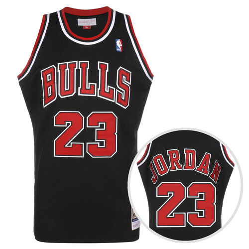 NBA Chicago Bulls Michael Jordan Authentic Jersey Trikot Herren