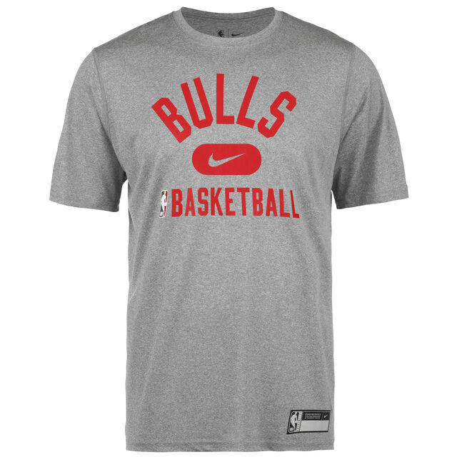NBA Chicago Bulls Dri-FIT T-Shirt Herren, grau / rot, hi-res image number 0