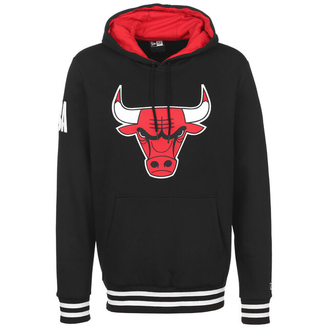 NBA Bold Logo Chicago Bulls Kapuzenpullover, schwarz / rot, hi-res image number 0