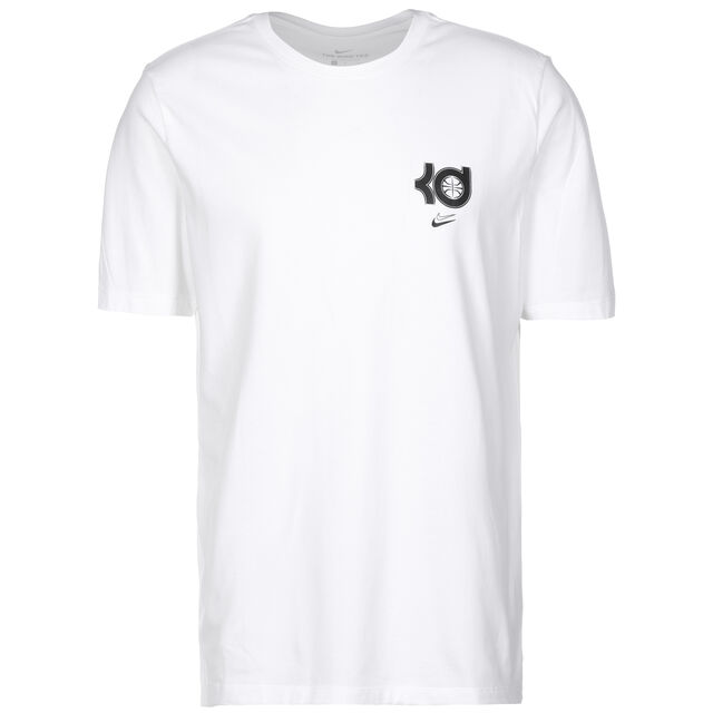 Kevin Durant Essential Logo T-Shirt Herren, weiß / schwarz, hi-res image number 0