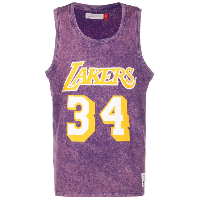 NBA Los Angeles Lakers Shaquille O´Neal Acid Wash Trikot Herren image number 1