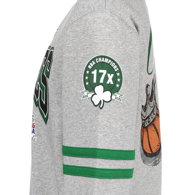 NBA Boston Celtics All Over Print Fleece Crew Sweatshirt Herren image number 3