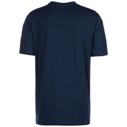 Dame T-Shirt Herren, blau / rot, hi-res image number 1
