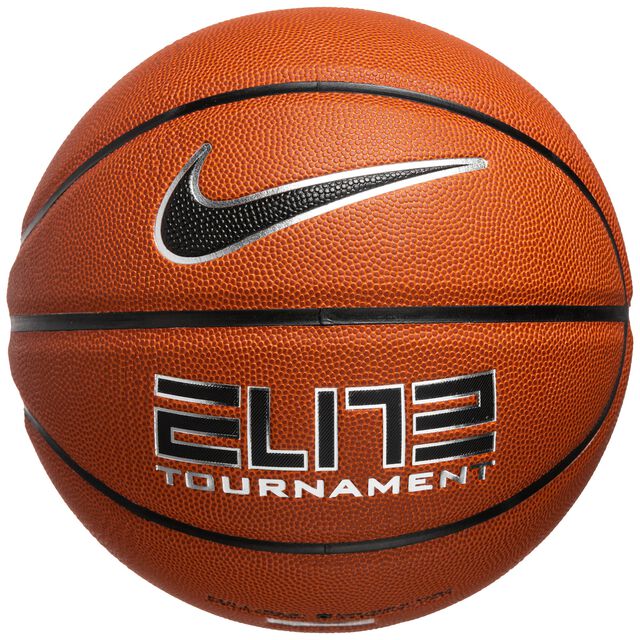 Elite Tournament Basketball, orange / schwarz, hi-res image number 0