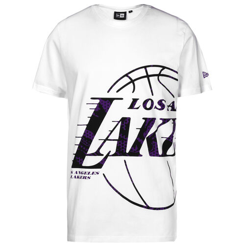 NBA Los Angeles Lakers Oil Slick Infill Logo T-Shirt Herren
