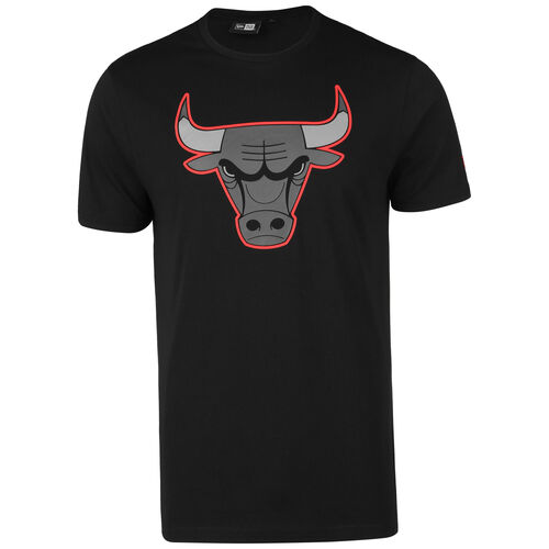 NBA Outline Logo Chicago Bulls T-Shirt Herren