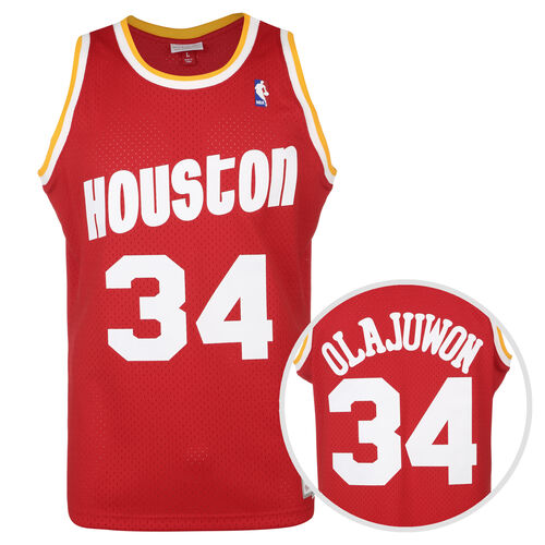 NBA Houston Rockets Hakeem Olajuwon Trikot Herren