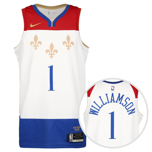 NBA New Orleans Pelicans Zion Williamson City Edition Swingman Trikot Herren
