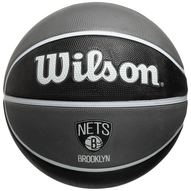 NBA Brooklyn Nets Team Tribute Basketball, schwarz / grau, hi-res image number 1