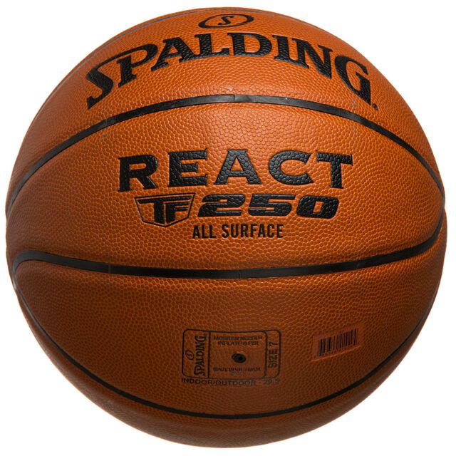 DBB React TF-250 Basketball, orange, hi-res image number 1