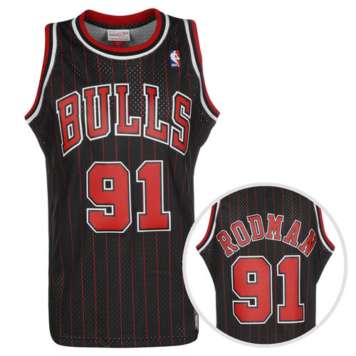 NBA Chicago Bulls Swingman Dennis Rodman Trikot Herren