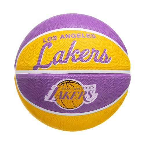 NBA Los Angeles Lakers Team Retro Mini Basketball