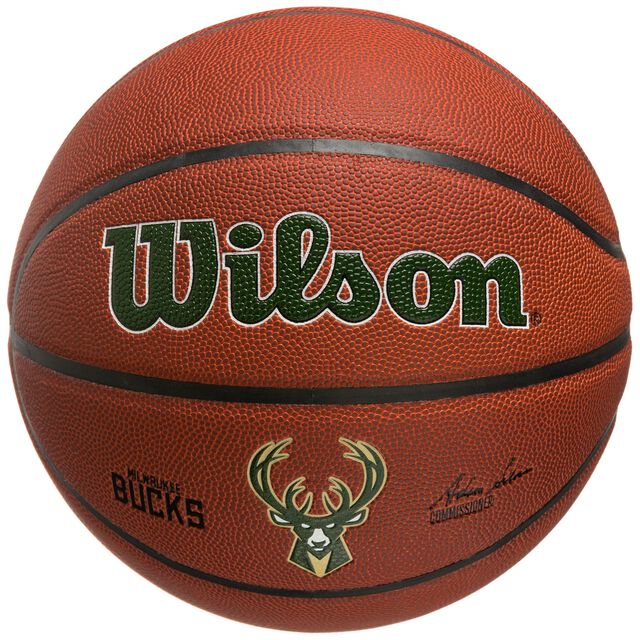 NBA Team Composite Milwaukee Bucks Basketball, orange, hi-res image number 0
