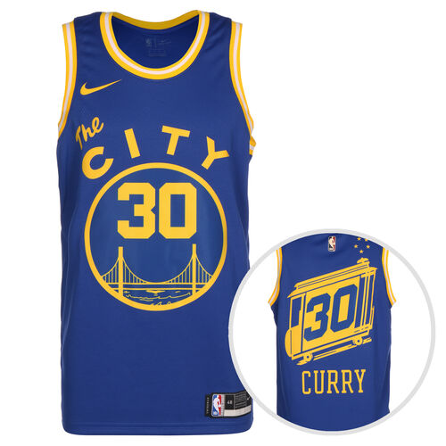 NBA Golden State Warriors Stephen Curry HWC Swingman Trikot Herren