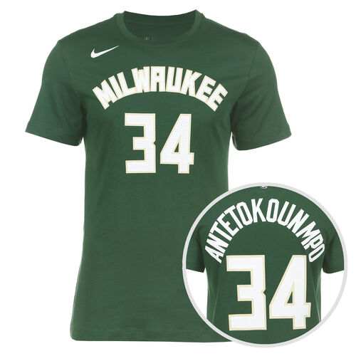 NBA Milwaukee Bucks Giannis Antetokounmpo T-Shirt Herren