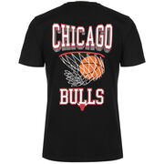 NBA Chicago Bulls Hoop Graphic T-Shirt Herren, schwarz, hi-res image number 1