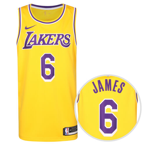 NBA Los Angeles Lakers LeBron James Swingman Icon 2020 Trikot Herren