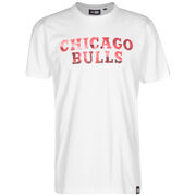 NBA Chicago Bulls Photographic Wordmark T-Shirt Herren, weiß, hi-res image number 0