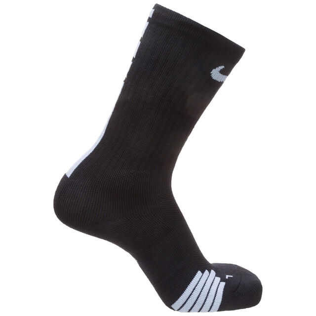 Elite NBA Crew Socken, schwarz / weiß, hi-res image number 1