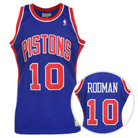 NBA Detroit Pistons Swingman Dennis Rodman Trikot Herren