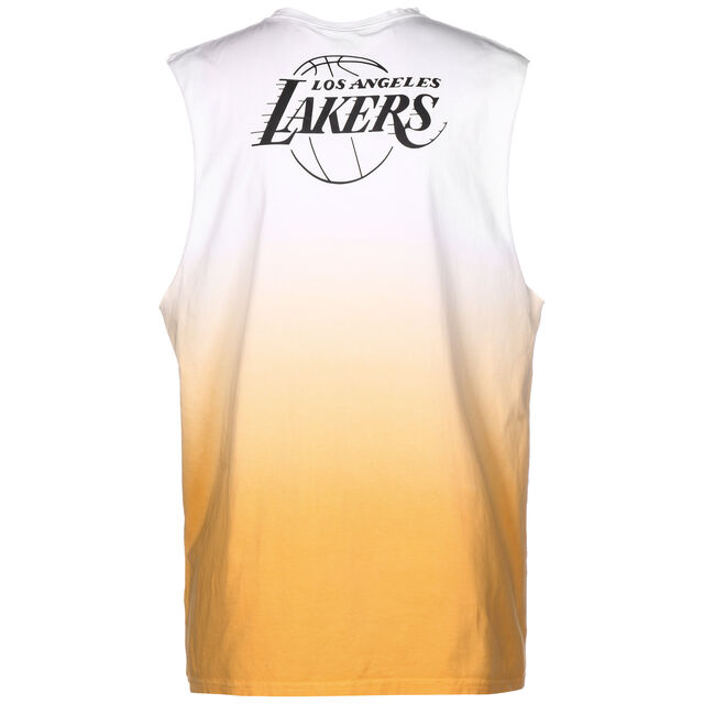 NBA Los Angeles Lakers Dip Dye Tanktop Herren, gelb / weiß, hi-res image number 1