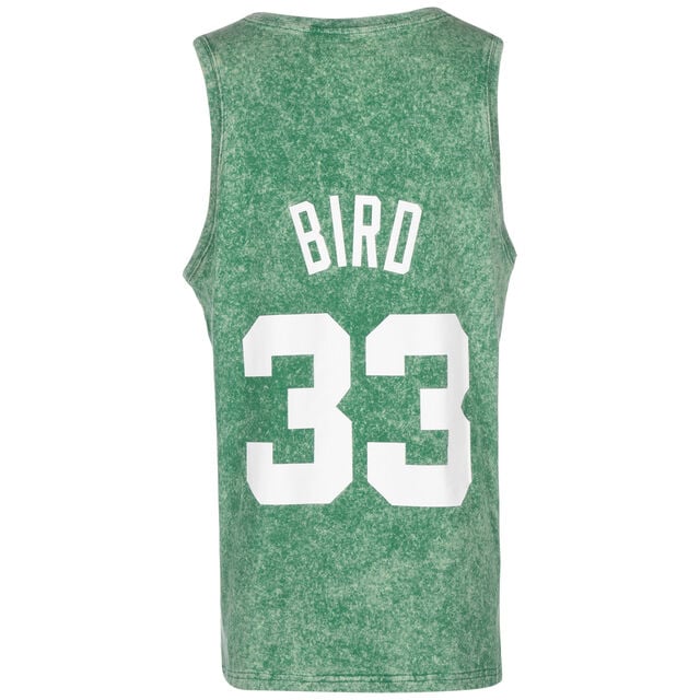 NBA Boston Celtics Larry Bird Acid Wash Trikot Herren image number 2