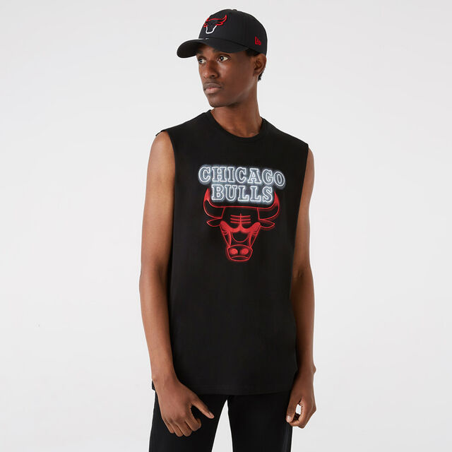 NBA Chicago Bulls Neon Tanktop Herren, schwarz / rot, hi-res image number 0