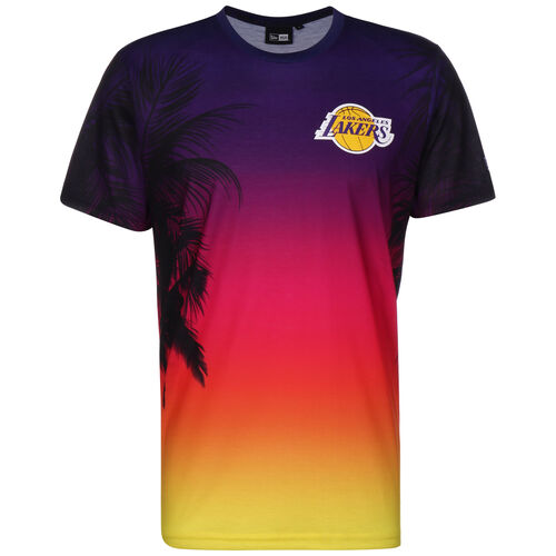 NBA Los Angeles Lakers Summer City AOP T-Shirt Herren