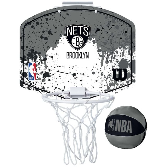NBA Mini Hoop Brooklyn Nets Basketballset image number 0