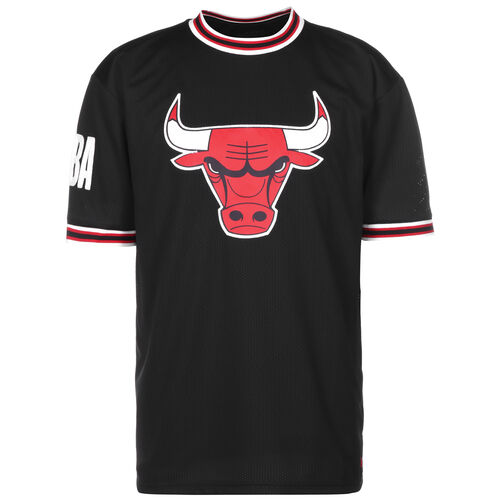 NBA Chicago Bulls Oversized Applique T-Shirt Herren