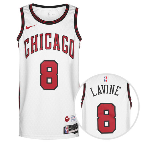 NBA Chicago Bulls Zach Lavine City Edition Swingman Trikot Herren