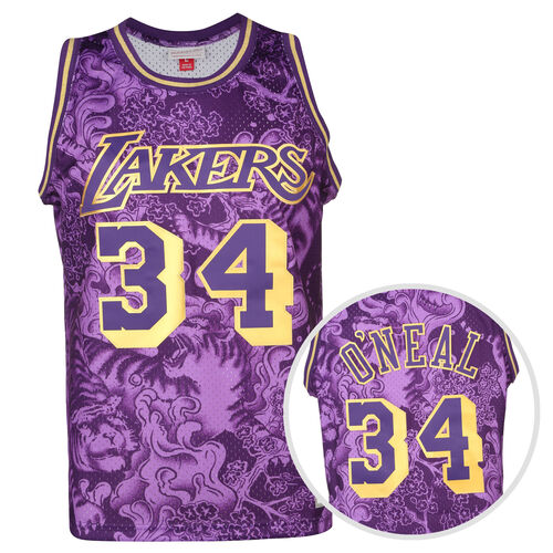 NBA Los Angeles Lakers Shaquille 0´Neal Asian Heritage Swingman Trikot Herren
