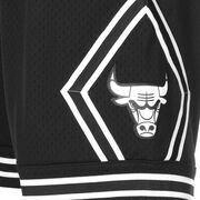 NBA Chicago Bulls White Logo Swingman Shorts Herren image number 1