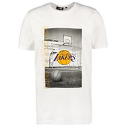 NBA Photographic Los Angeles Lakers T-Shirt Herren, weiß, hi-res image number 0