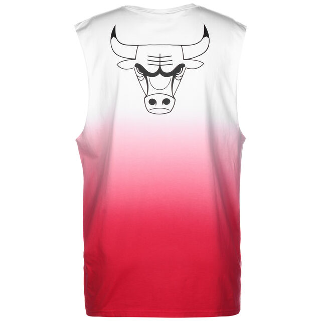 NBA Chicago Bulls Dip Dye Tanktop Herren, weiß / rot, hi-res image number 1
