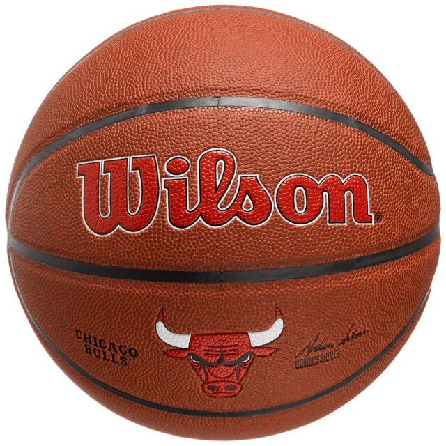 NBA Team Composite Chicago Bulls Basketball, orange, hi-res image number 0