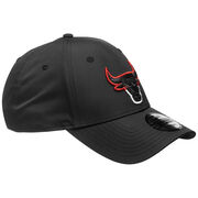 9FORTY NBA Chicago Bulls Two Tone Cap, schwarz / rot, hi-res image number 0
