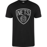 NBA Outline Logo Brooklyn Nets T-Shirt Herren
