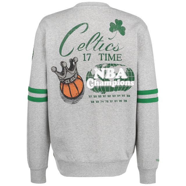 NBA Boston Celtics All Over Print Fleece Crew Sweatshirt Herren image number 1