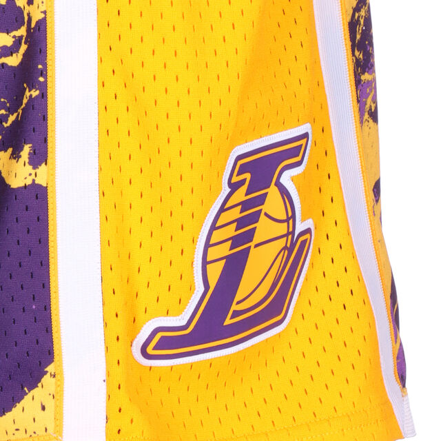 Los Angeles Lakers Team Marble Swingman Shorts Herren image number 2
