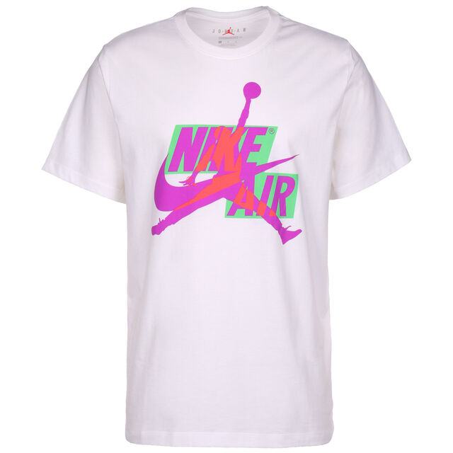 Jumpman Classics HBR T-Shirt Herren, weiß / pink, hi-res image number 0