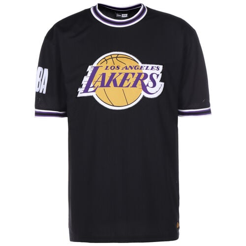 NBA Los Angeles Lakers Oversized Applique T-Shirt Herren