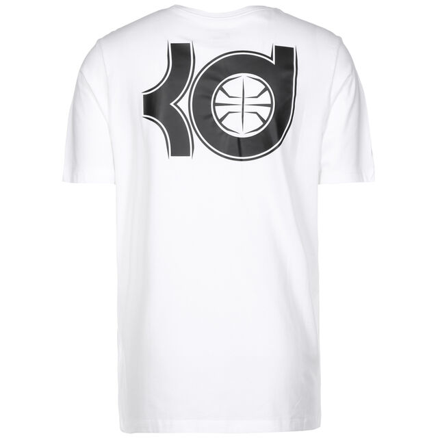 Kevin Durant Essential Logo T-Shirt Herren, weiß / schwarz, hi-res image number 1