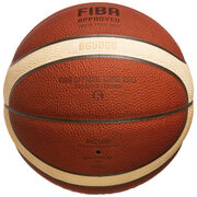 FIBA Official Game Basketball, orange / creme, hi-res image number 1