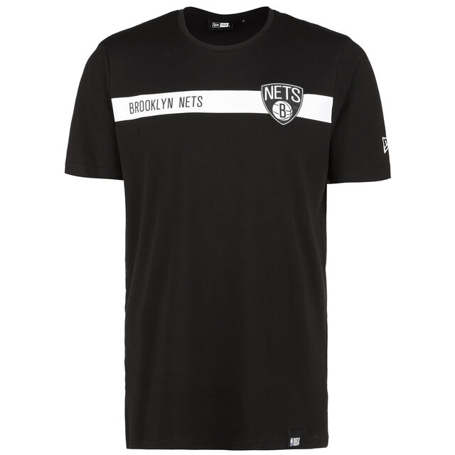 NBA Brooklyn Nets Team Logo T-Shirt Herren, schwarz / weiß, hi-res image number 0
