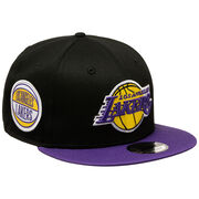 9FIFTY® NBA Los Angeles Lakers Contrast Side Patch Cap, schwarz / lila, hi-res image number 0
