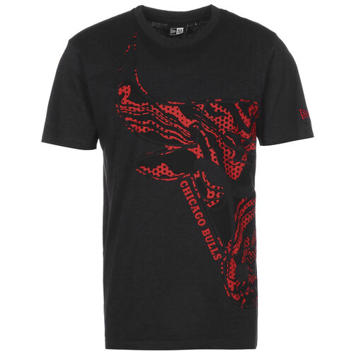 NBA Chicago Bulls Oil Slick Infill Logo T-Shirt Herren