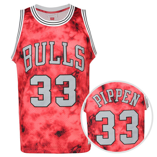 NBA Chicago Bulls Galaxy Swingman Scottie Pippen Trikot Herren